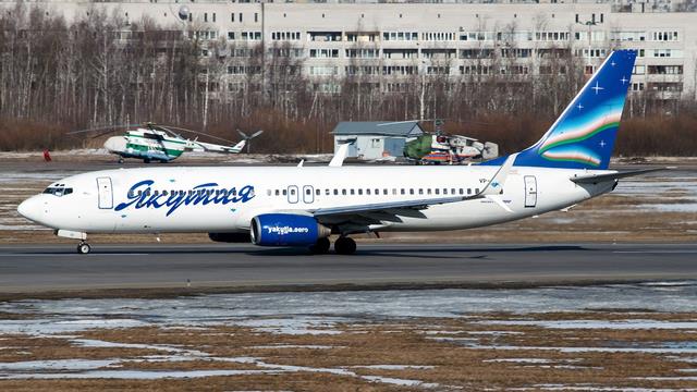 VP-BVE:Boeing 737-800:Якутия